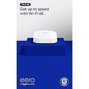 $149.99 | Amazon eero Pro 6E mesh wifi router at Amazon